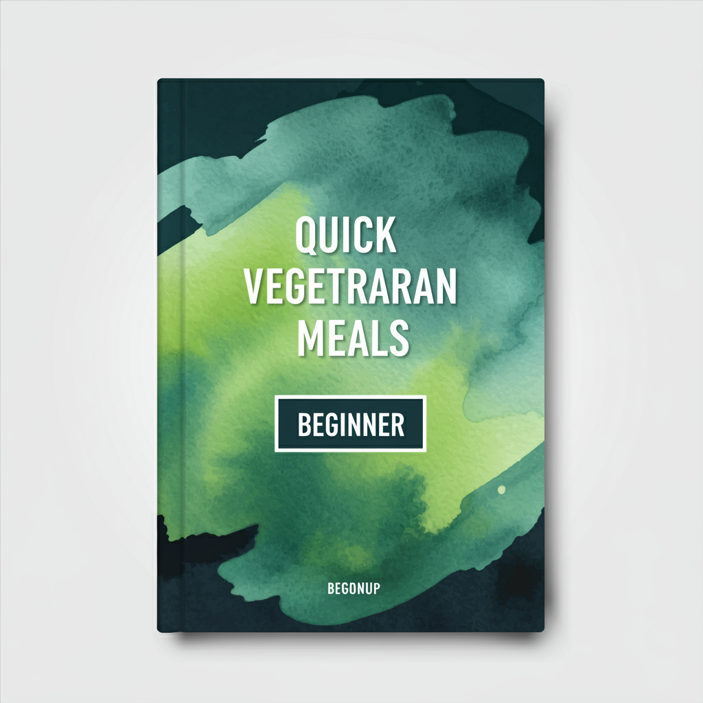 Quick vegetarian meals Beginner : no experience needed (playbook)