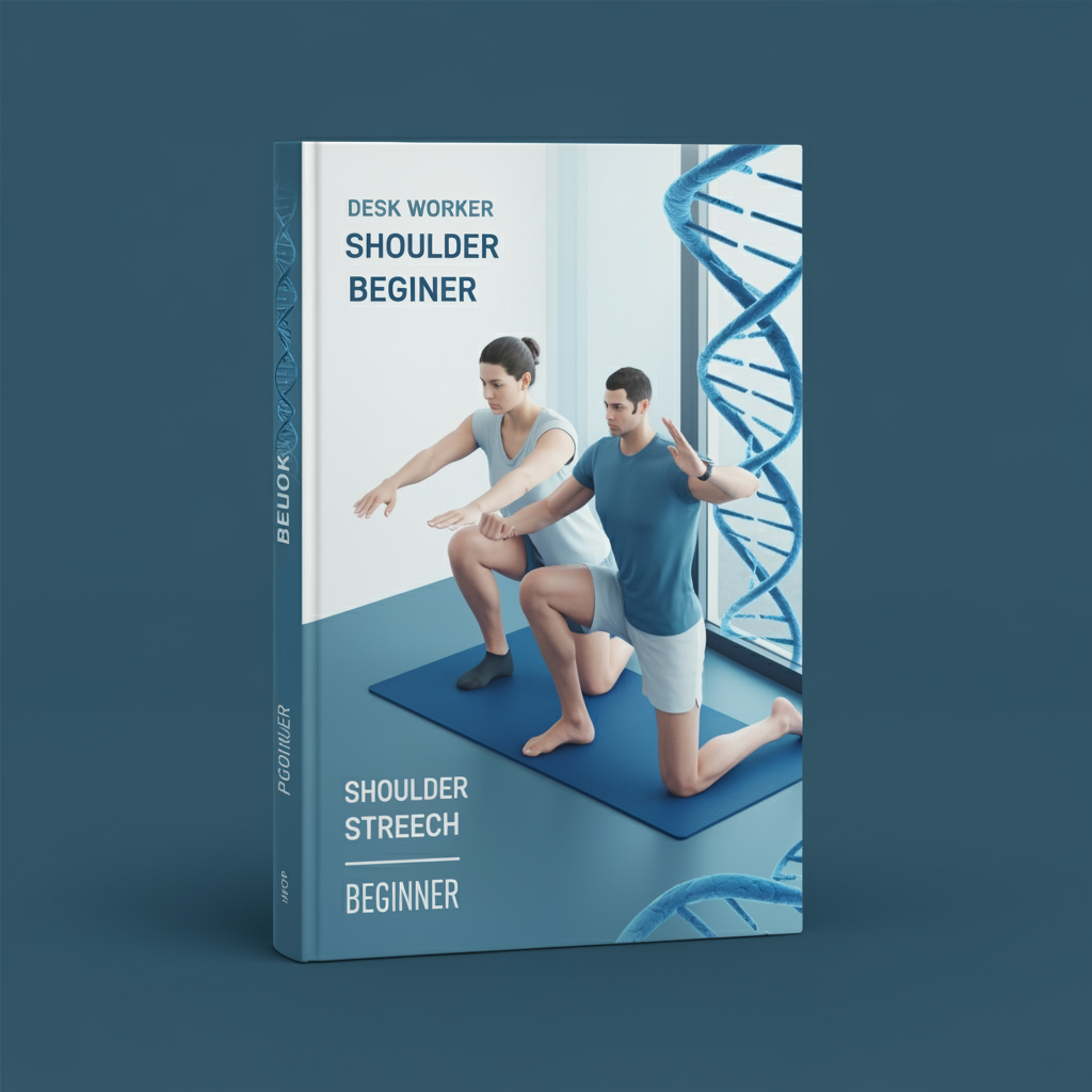 Desk worker shoulder stretch Beginner : step-by-step guide intensive program
